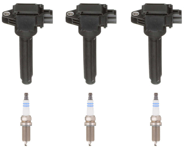 Direct Ignition Coils & Spark Plugs For Mitsubishi Mirage 1.2L 2014 2020 2023