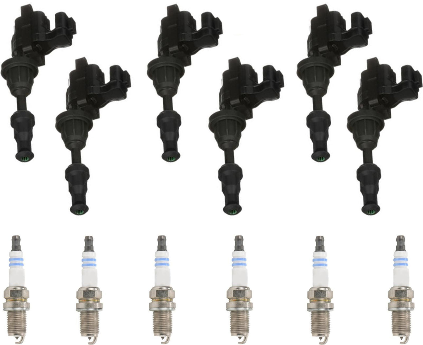 Direct Ignition Coils & Spark Plugs For Nissan 300ZX 3.0L 1990 1992 1995 1996
