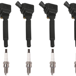Direct Ignition Coils & Spark Plugs For Dodge Dart 1.4L 2013 2014 2015 2016