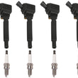 Ignition Coils Spark Plugs Tune Up Kit For Dodge Dart 1.4L 2013 2014 2015 2016