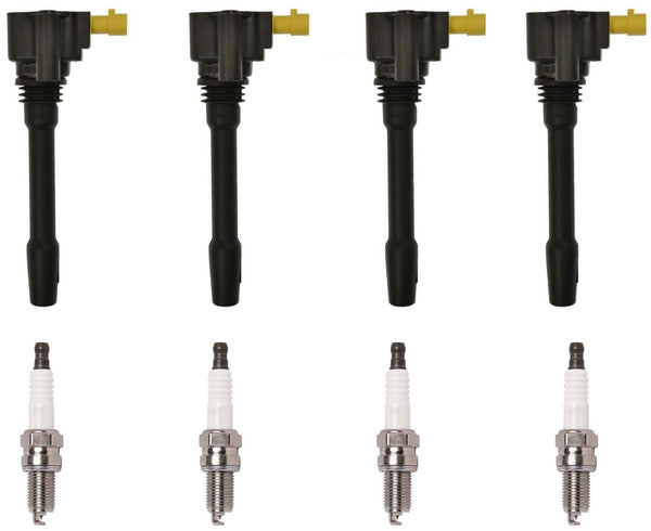 Direct Ignition Coils & Spark Plugs For Fiat 124 Spider 2017 2018 2019 2020