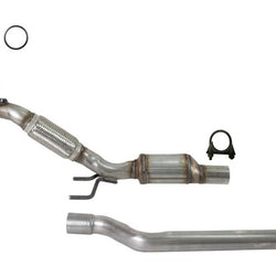 Dual Catalytic Converter Flex Pipe for Volkswagen Tiguan 2018 2020 2021 2024 AWD