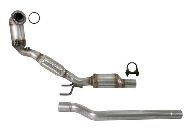 Dual Catalytic Converter Flex Pipe for Volkswagen Tiguan 2018 2020 2021 2024 AWD