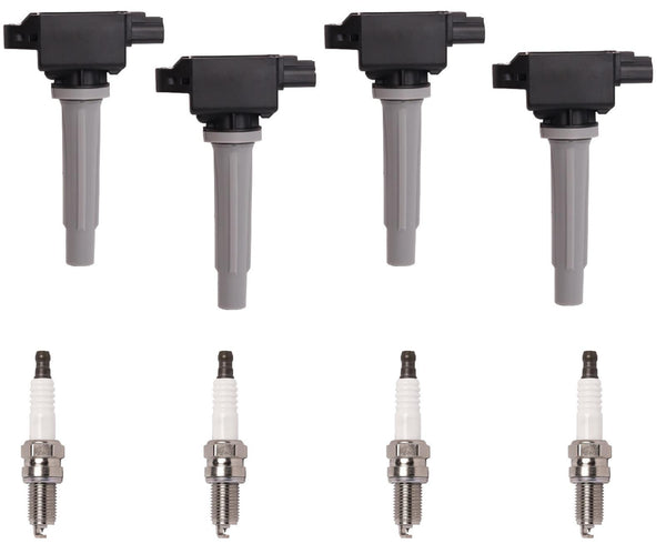 Direct Ignition Coils & Iridium Spark Plugs For Toyota Yaris IA 1.5L 2017 2018