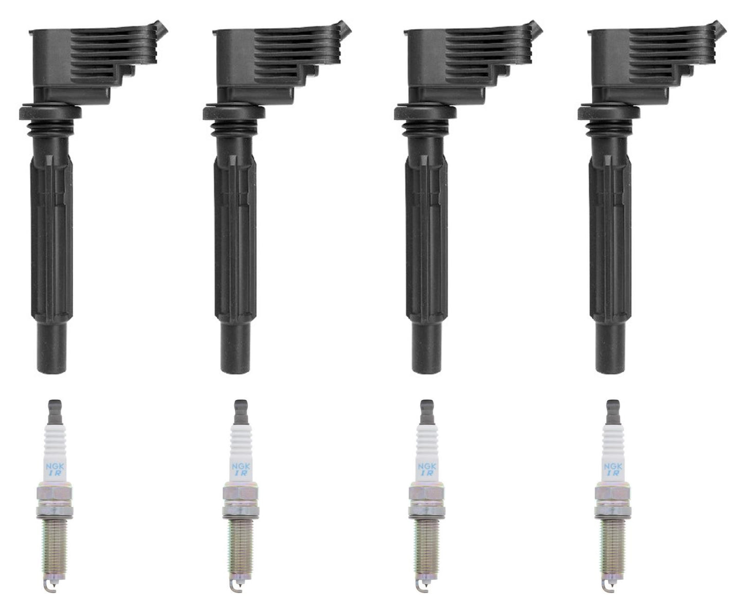 Direct Ignition Coils & Iridium Spark Plugs For Jeep Wrangler 2.0L 2018-2024