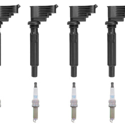 Direct Ignition Coils & Iridium Spark Plugs For Jeep Wrangler 2.0L 2018-2024