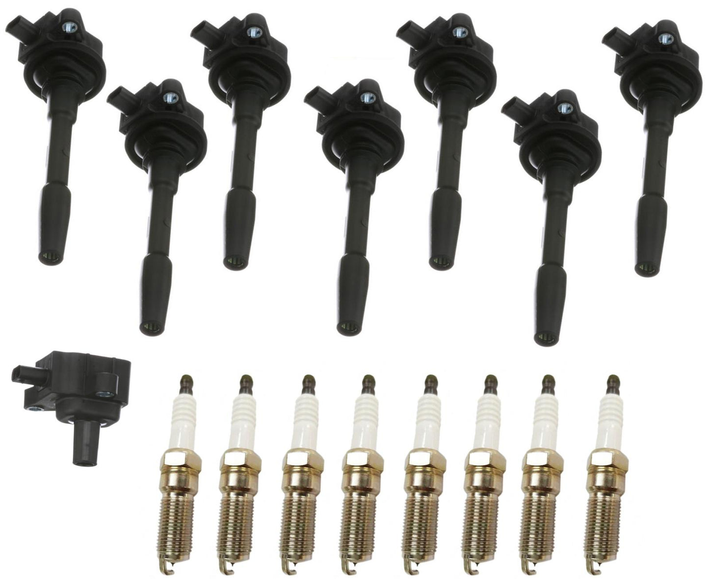 Direct Ignition Coils & Iridium Spark Plugs For Ford F-150 5.0L 2018 2020 2021