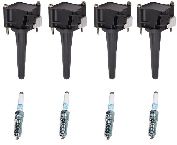Ignition Coils & Iridium Spark Plugs For Chevrolet Silverado 1500 2.7L 19-2022
