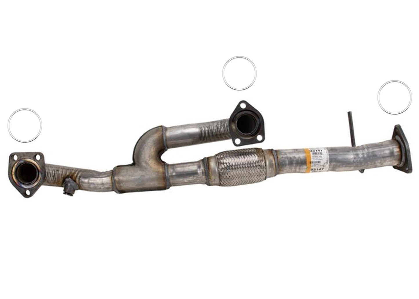 Front Engine Y Flex Pipe Gaskets for Acura RDX 2013 2014 2015 2016 2017 2018