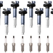 Direct Ignition Coils & Platinum Spark Plugs For Ford Mustang 5.2L 2015-2020