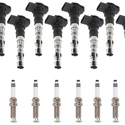 Direct Ignition Coils & Cooper Spark Plugs For Volkswagen Phaeton 4.2L 2004-2006
