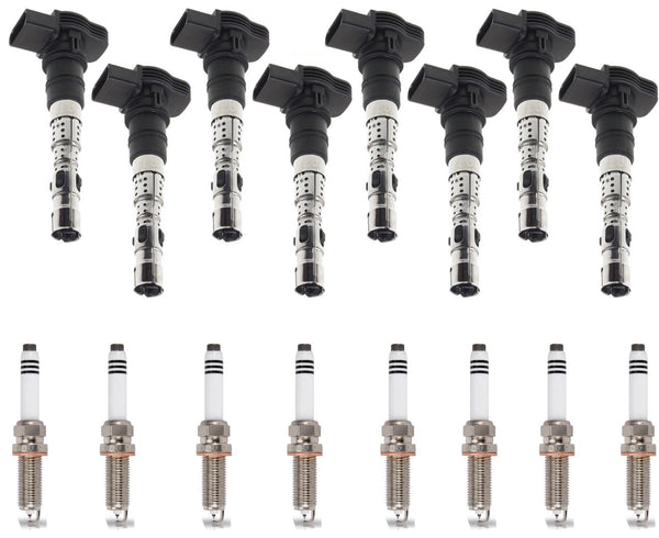 Direct Ignition Coils & Cooper Spark Plugs For Volkswagen Phaeton 4.2L 2004-2006