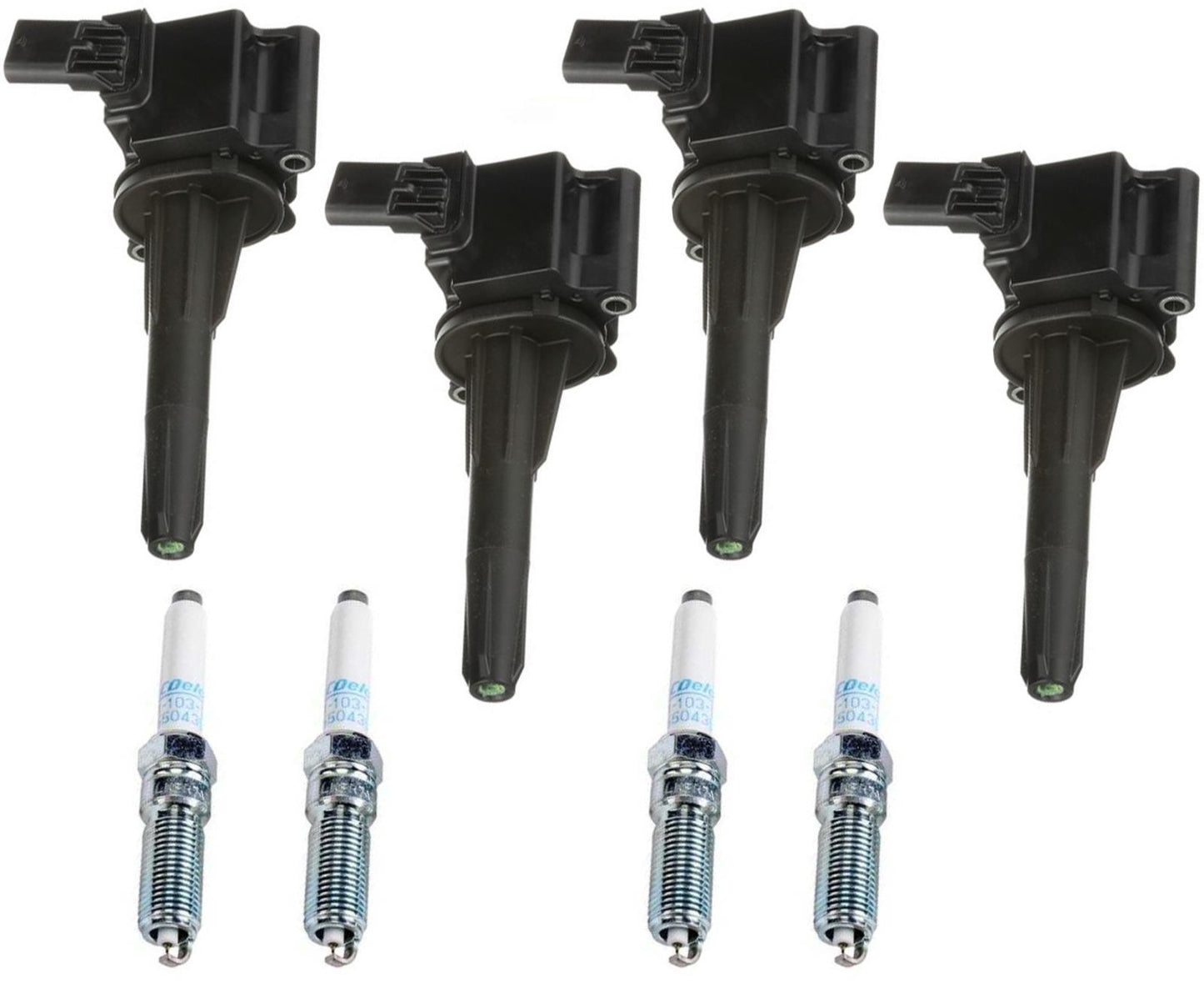 Ignition Coils Iridium Spark Plugs Tune Up Kit For Cadillac CT4 2.0L 2020-2022