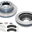 Frt Coated Disc Brake Rotors Fleet Galvanized Pads for Ram 4500 5500 2008-2024