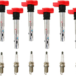 Direct Ignition Coils & Spark Plugs For Audi A6 Quattro 3.0L 2009 2016 2018