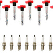 Direct Ignition Coils & Spark Plugs For Audi A8 Quattro 4.2L 2007 2010 2011 2012