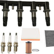 Ignition Pack Spark Plugs Tune Up Kit For Cruze 1.8L 2010-2016 Built In Korea