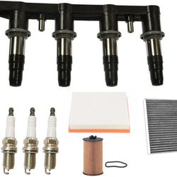 Ignition Pack Spark Plugs Tune Up Kit For Cruze 1.8L 2010-2016 Built In Korea