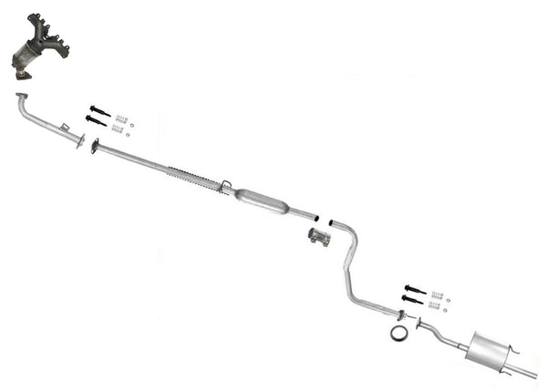 Converter Manifold Pipe Exhaust for Honda Civic DX LX CV Coupe and Sedan 96-00