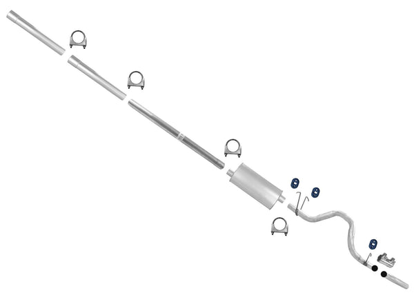 Muffler Tail Pipe Exhaust System For Ford F-150 Pick Up 1999 2002 2004 4.2L V6