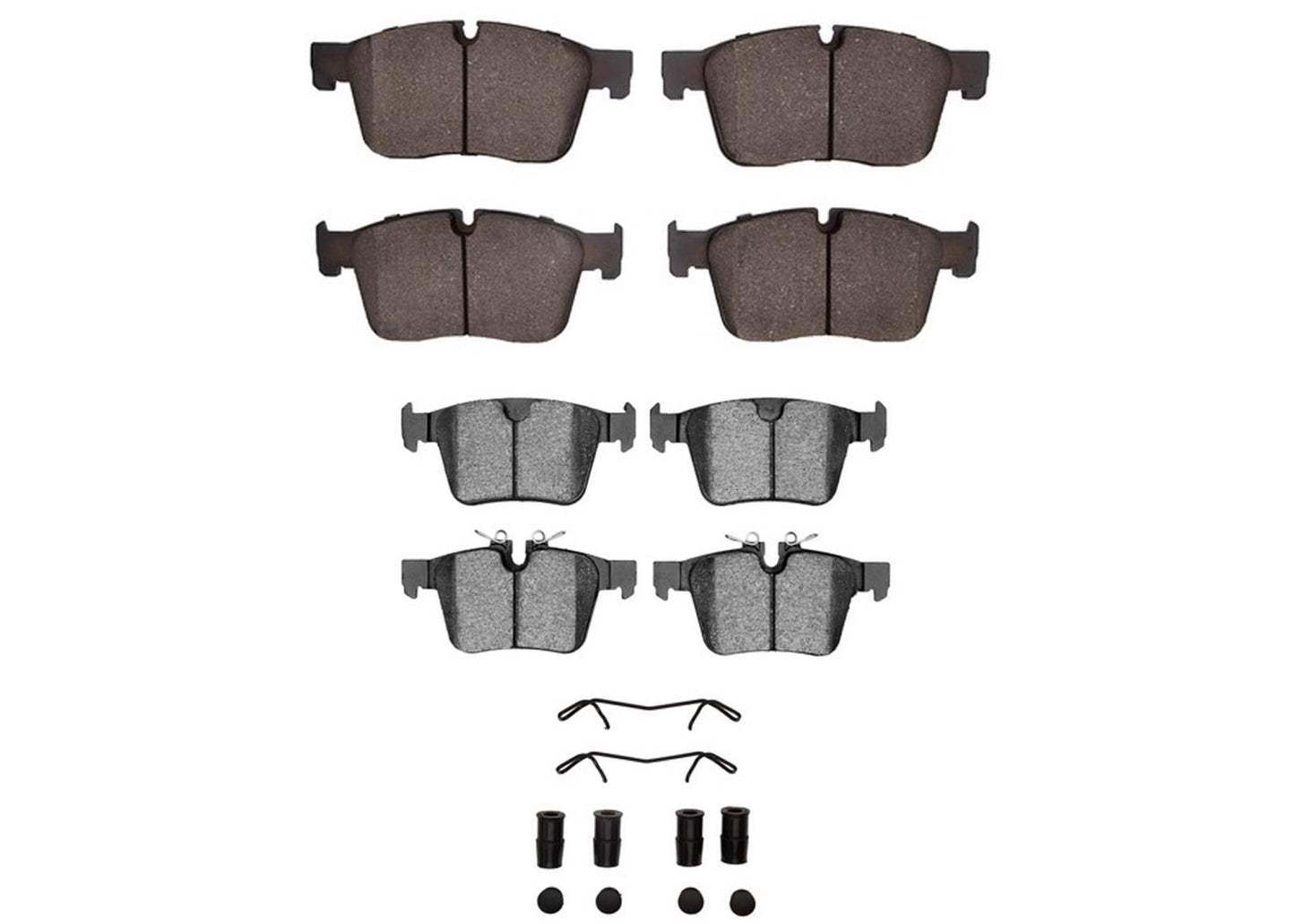 Front & Rear Ceramic Disc Brake Pads for Jaguar I-Pace 2021 2022 2023 2024