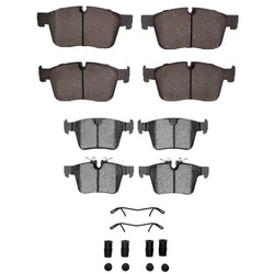 Front & Rear Ceramic Disc Brake Pads for Jaguar I-Pace 2021 2022 2023 2024