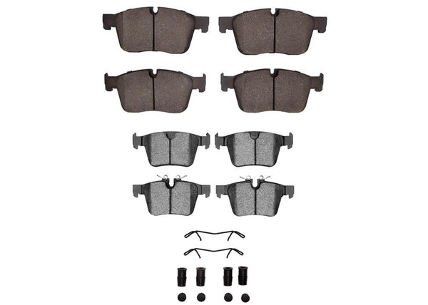 Front & Rear Ceramic Disc Brake Pads for Jaguar I-Pace 2021 2022 2023 2024