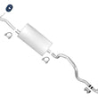 Para Ford Ranger 2.3 93-94 con sistema de tubo de escape con base de rueda de 108 pulgadas solo