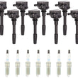 Direct Ignition Coils & OE Spark Plugs For Ford Mustang 5.2L 2020 2021 2022