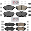 Front & Rear Ceramic Brake Pads For Toyota C-HR 2018-2022 Models Built in USA