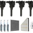 Ignition Coils Iridium Spark Plugs Tune Up Kit For GMC Acadia 2.0L 2020-2022