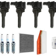 Ignition Coils Iridium Spark Plugs Tune Up Kit For Cadillac XT4 2.0L 2019-2023
