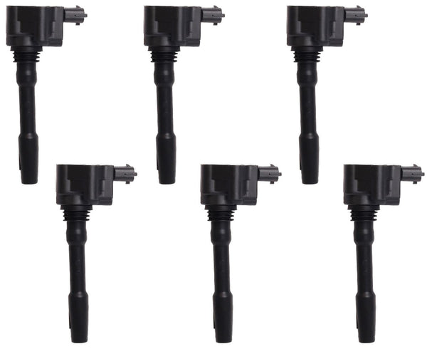6 Direct Ignition Coils For Maserati Ghibli 3.0L 2014 2015 2016 2017 2018 2020