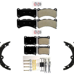 Semi Metallic Disc Brake Pads Parking Shoes for Lexus IS F 2008 2010 2014 5.0L