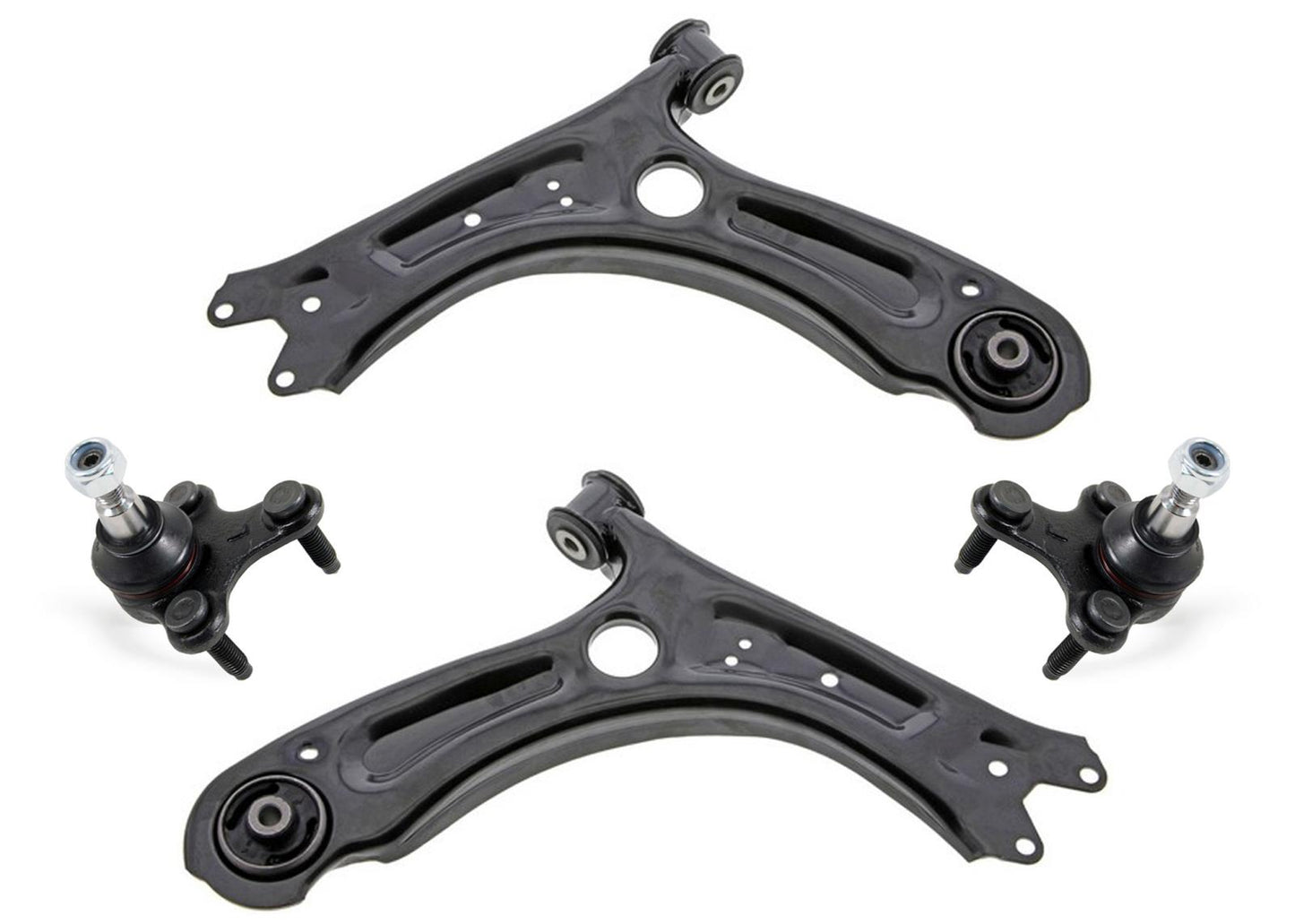 Front L&R Lower Control Arm W/ Ball Joint for Volkswagen Jetta Sedan 2011-2018