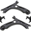Front L&R Lower Control Arm W/ Ball Joint for Volkswagen Jetta Sedan 2011-2018