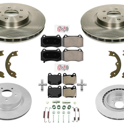 323MM Brmbo Style Disc Brake Rotors Brake Pads for Nissan 350Z 2003 2005 2009