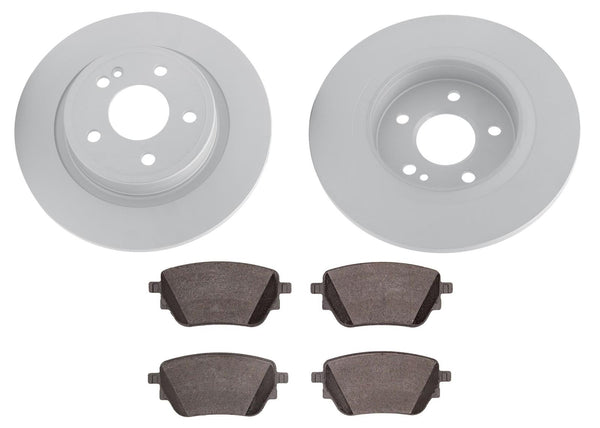 Rear Disc Brake Rotors Disc Brake Pads for CLA250 Base Model 294.90MM 2020-25