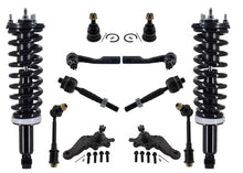 Coil Spring Struts Ball Joints Tie Rods Chassis for Toyota Sequoia 2003-2004