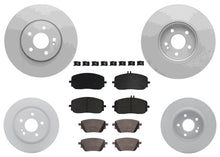 F&R Coated Disc Brake Rotors Disc Brake Pads for CLA250 318MM Base Model 20-25