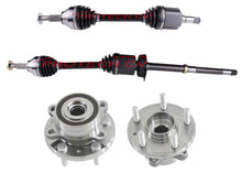 Left Right Front CV Shaft Axles for Ford Explorer 2011-2013 3.5L 4 Wheel Drive