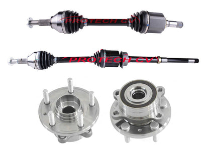 Front Left & Right CV Axles For Ford Explorer 2015 2018 2019 3.5L 4 Wheel Drive