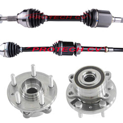 Front Left & Right CV Axles For Ford Explorer 2015 2018 2019 3.5L 4 Wheel Drive