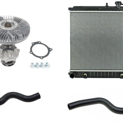 Water Pump Fan Clutch Radiator Hose for Chevrolet Colorado 2004-2012 3.5L 3.7L