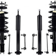Front Complete Struts Rear Shock Front & Rear Links For Volvo XC90 2003-2013