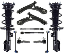 Front Struts Control Arms Tie Rods & Links For Hyundai Elantra 2.0L 2021-2024