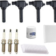 Ignition Coils Spark Plugs & Filters For Subaru Subaru BRZ 2.0L 2015 2016