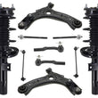 Front Struts Control Arms Tie Rods & Links For Mazda 3 19-22 Front Wheel Drive