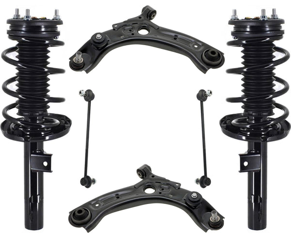 Front Struts Control Arms & Links For Mazda 3 2.5L 2019-2022 Front Wheel Drive