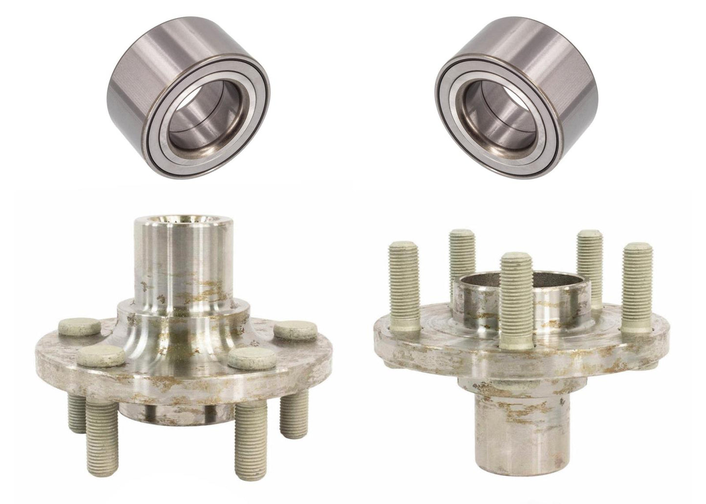 2 Front Wheel Hub Bearing Kit for Ford Transit Connect 2019 2020 2021 2022 2023